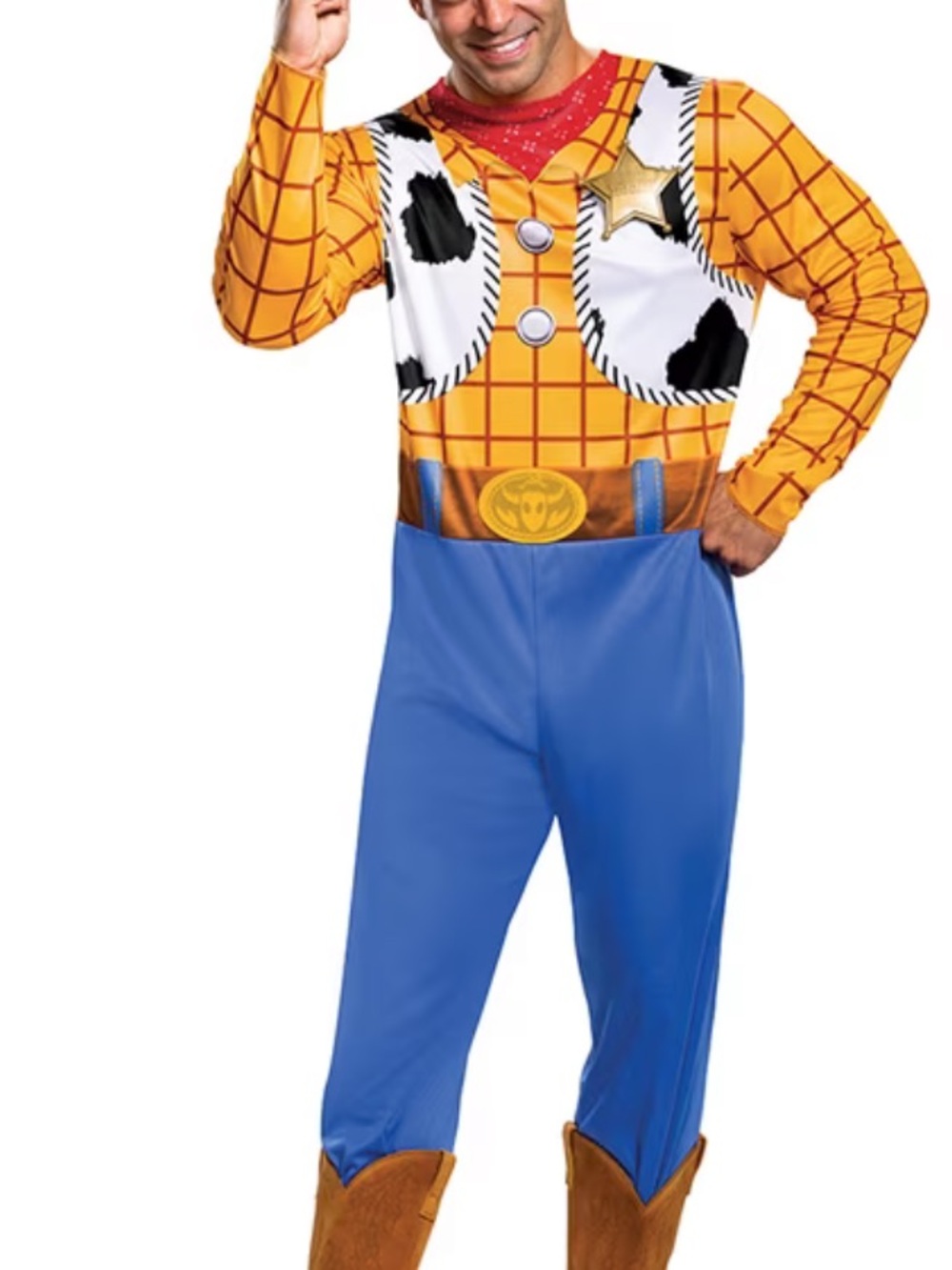 Disney Pixar Toy Story Woody Adult Size Crossplay/ Halloween Costume Size XL
